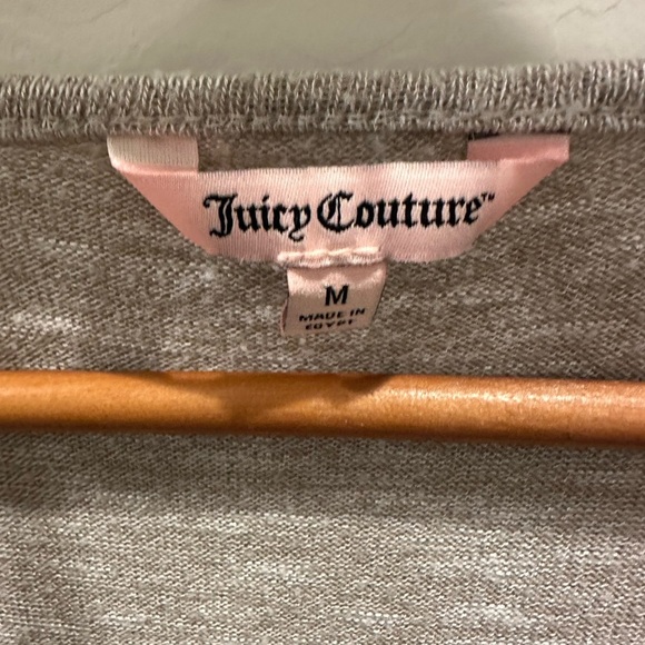 Juicy Couture beige long sleeve size medium - Picture 3 of 4